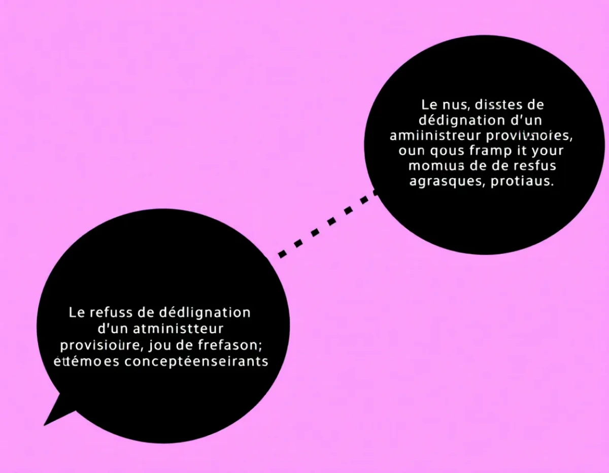 Le refus de désignation d'un administrateur provisoire : enjeux et conséquences