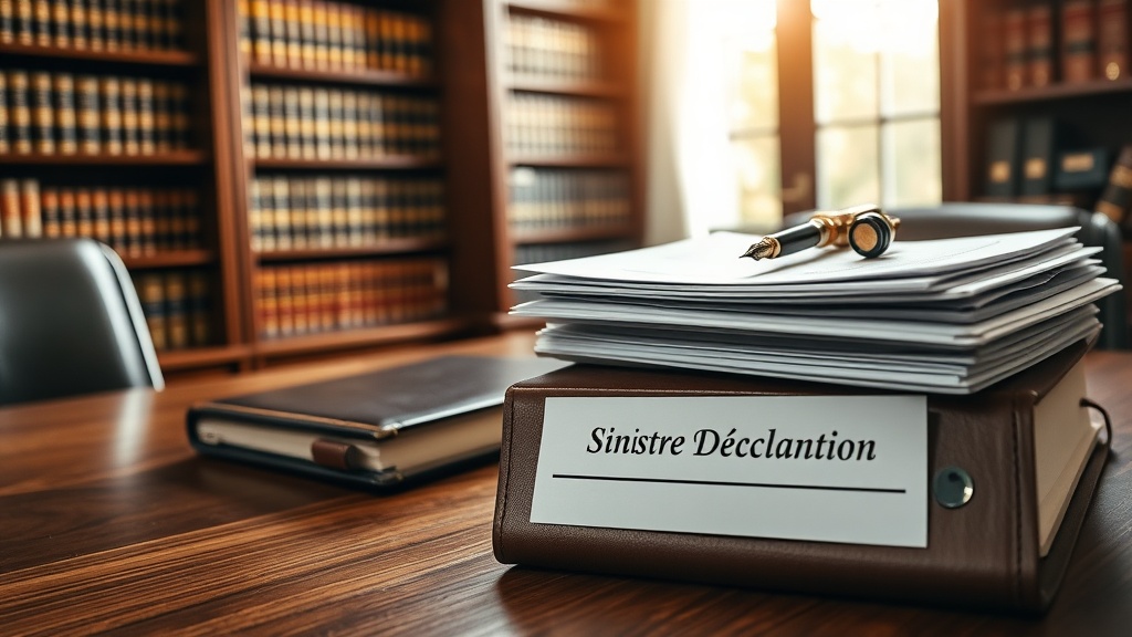 Délai déclaration sinistre : 4 éléments clés à inclure dans votre déclaration